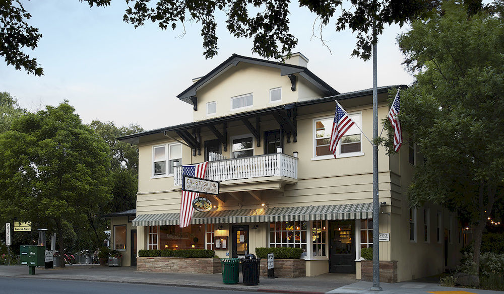 Calistoga Inn Restaurant And Brewery Bagian luar foto